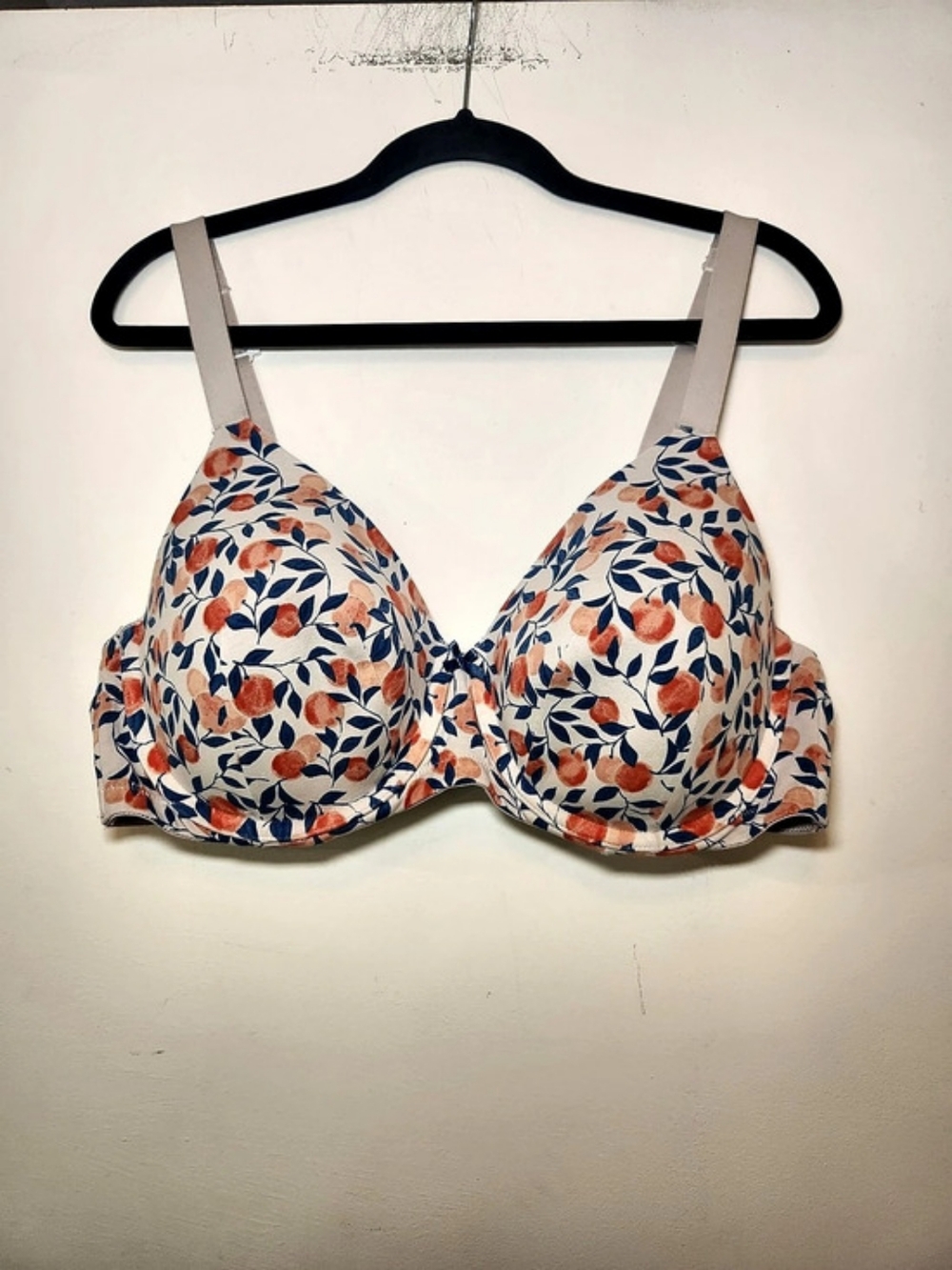Ambrielle Organic Cotton Full Coverage Underwire Bra 42D